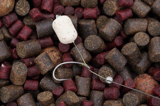 Korda N Trap KD Rig Kurv - Onderlijn - 20lb - Haakmaat 4 - Camouflage van Merkloos