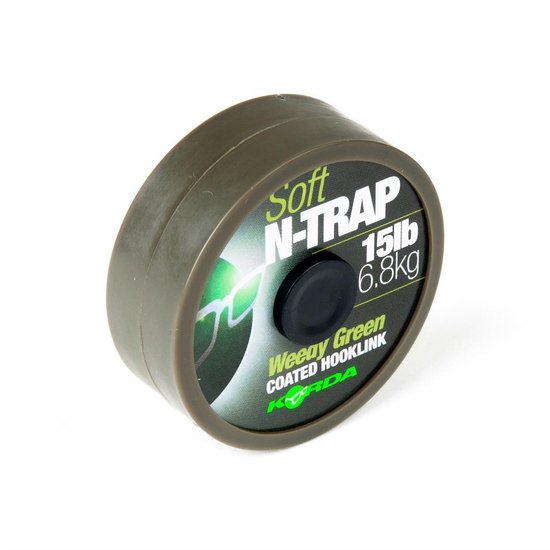 Korda N-Trap Soft - Onderlijnmateriaal - 9 kg - Weedy Green van Korda