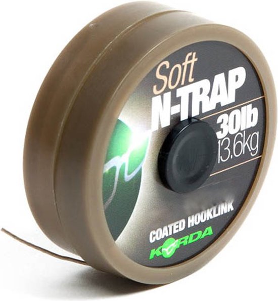 "Korda N-TRAP Soft - Silt - Onderlijnmateriaal - 30lb - 20m - " van Korda
