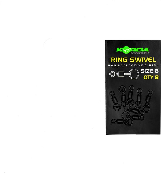 Korda Ring Swivel - Size 11 - 8 stuks van Korda