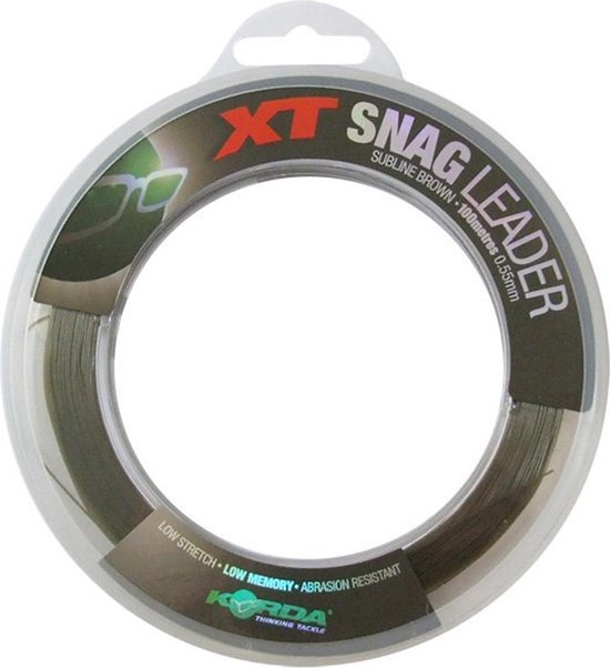 Korda Snag Line - 0.55mm - 50lb - 100m - Camouflage