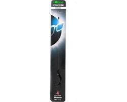 Korda Spinner Rig Kurv Boom - Barbless - Onderlijn - 7 Inch - Haakmaat 4 - Zwart van Korda