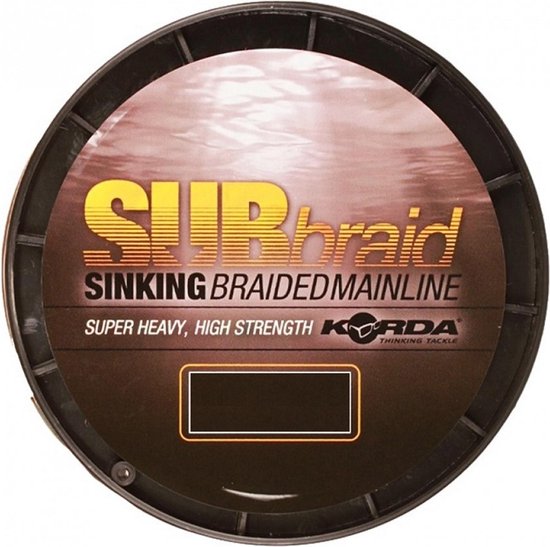 Korda - Sub Braid | 20lb | 0.34mm | 450m - Donkergroen