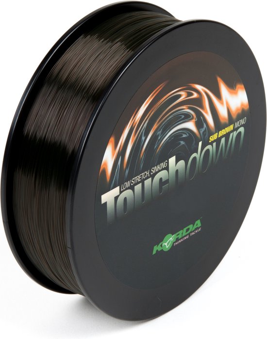 Korda Touchdown - Bruin - Nylon Vislijn - 0.30mm - 1000m - Bruin van Merkloos