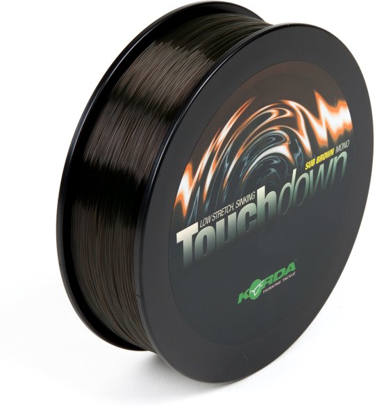 Korda Touchdown - Bruin - Nylon Vislijn - 0.43mm - 1000m - Bruin van Merkloos