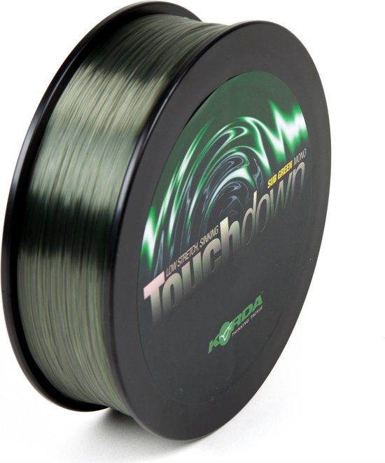 Korda - Touchdown | Groen | Nylon Vislijn | 0.35mm | 1000m - Groen