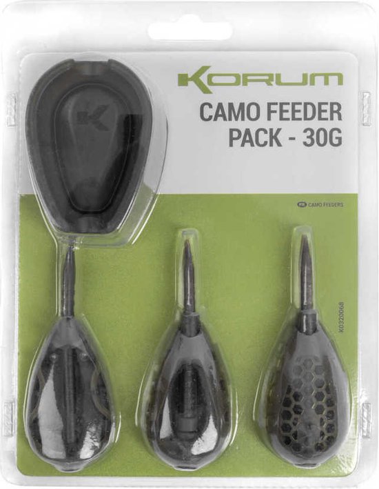 Korum Camo Feeder Pack 30g van Merkloos