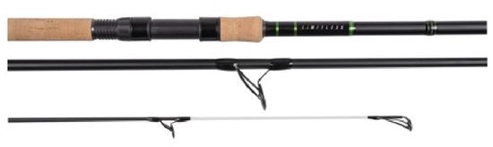 Korum Limitless Power Rod - Maat : 13ft - 3.90m - 2.95lb - Casting Weight 300g van Merkloos