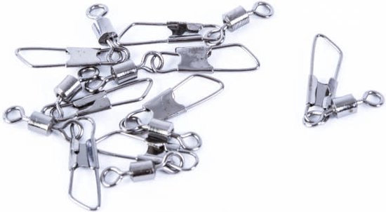 Korum Link Swivels (10 pcs) - Maat : Small van Korum