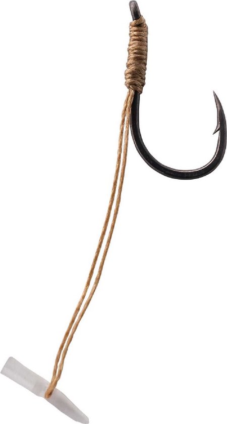 Korum Quickstop Hook Hairs Barbed (4 pcs) - Maat : 10
