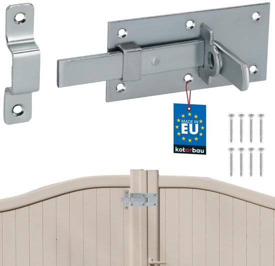Kotarbau - Universele Deurvergrendeling - Staal - 130mm - Weerbestendig van Merkloos