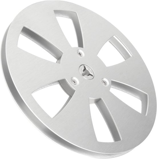 Krachtige 1/4 7 Inch Aluminium Lege Spoel voor Tape Recorders, Ideaal voor Opnameliefhebbers en Geluidsprofessionals