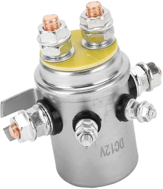 Krachtige 300A Wind Relay voor Off-Road Voertuigen, ATV en DC 12V, Waterdichte Starter Relay met Messing Spoel en Betrouwbare Prestaties