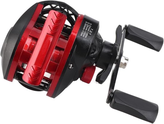 Krachtige Baitcasting Reel voor Zoet- en Zoutwater, 7.2:1 Overbrengingsverhouding, 8kg Remkracht voor IJsvisserij en Sportvisserij