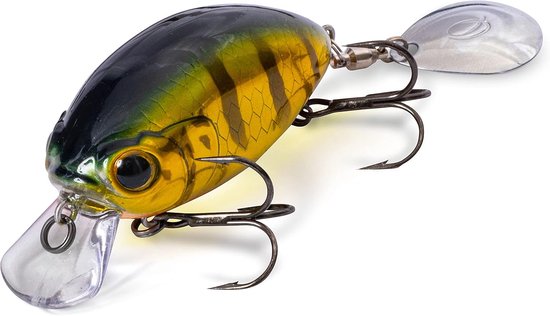 Krachtige Crankbait Wobbler met Spinnerblad voor Roofvis - Drijvend Kunstaas 12g