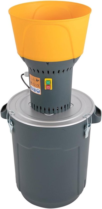 Krachtige Maalmolen voor Granen en Mout - 1300 W, 50 Liter Capaciteit voor Huishoudens en Keukens, Ideaal voor Voedselverwerking