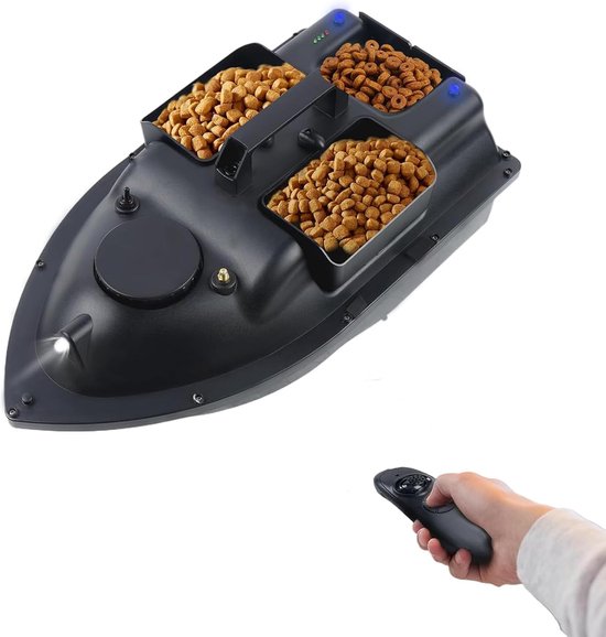 Krachtige Voederboot met Afstandsbediening - 500m Bereik & 2kg Laadvermogen