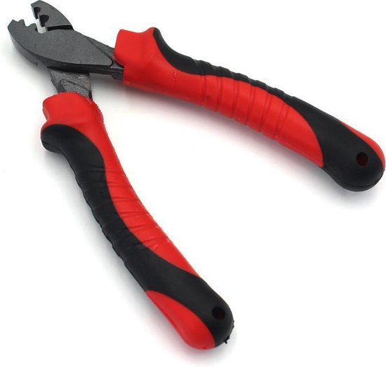 Krimptang - Krimping Tool - Vistang - Crimping Pliers - Tang voor het krimpen van fluorcarbon onderlijnen/Ronnie Rigs met Krimps van C-Tec