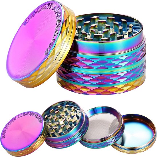 Kruiden- en Specerijenmolen voor Thuisgebruik - Ideaal voor Koffie, Peper en Zout van Merkloos