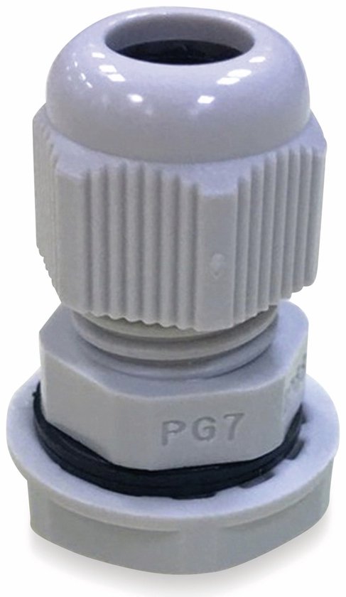 KSS Kabelwartel, PG-11, Lichtgrijs, 5 tot 10