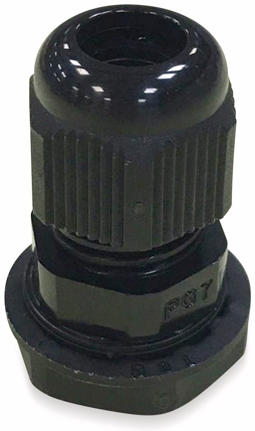 KSS Kabelwartel, PG-9, zwart, 4 tot 8, IP68