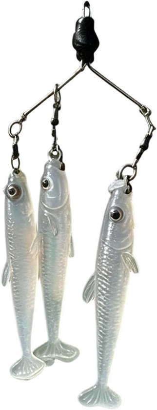Kunstaas Baars - Zwem Swimbait - Vissen Vangen - Realistisch Ontwerp - 7.5 cm - Meerdere Kleuren