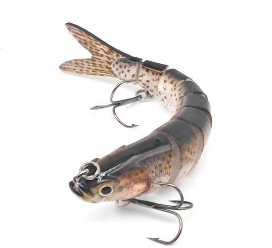 Kunstaas Hengelset - Met Wobblers, Jerkbaits, Spinners en Voorn-aas - Voor snoek, baars, snoekbaars - Inclusief vishaken B1-3