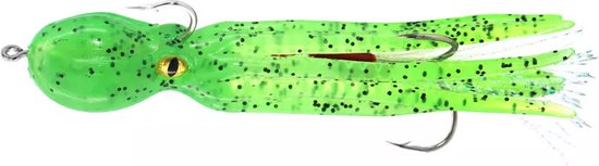 Kunstaas Inktvis Groen - 11cm van Globetrotter