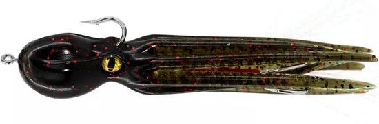 Kunstaas Inktvis Zwart - 11cm van Spro