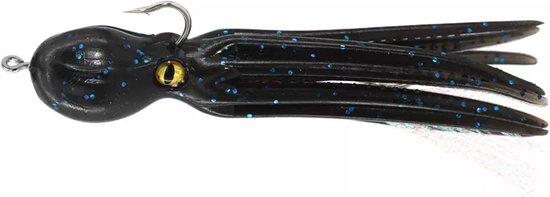 Kunstaas Inktvis Zwart Blauw - 11cm van Spro