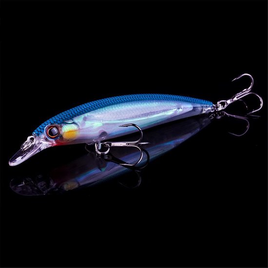 Kunstaas Roofvis - Blue - 11cm - Snoek - Baars - Snoekbaars - Hengelsport