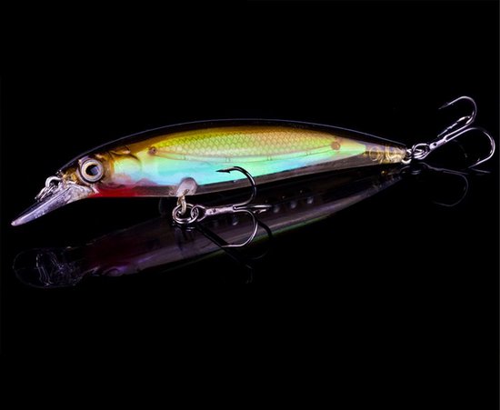 Kunstaas Roofvis - Red Orange - 11cm - Snoek - Baars - Snoekbaars - Hengelsport van Yolo Fish