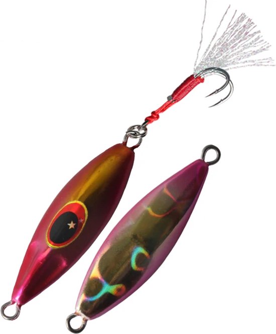 Kunstaas Roofvissen 40gr - Voor Snoek, Forel & Baars vissen - Metaal - Type JIG40-5
