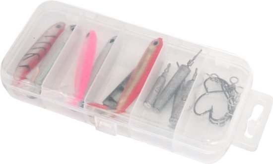 Kunstaas set - Pluggenset - visaas - snoek - baars - twisters - roofvis - Vissenaccessoires - Visgerei set - Gemengd visaas - LOUZIR van LOUZIR
