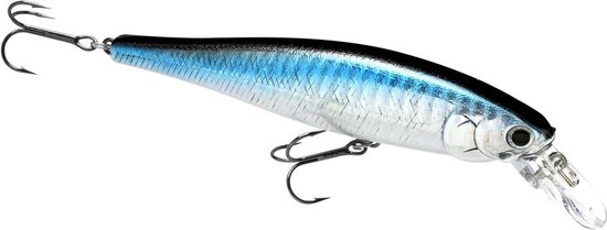 Kunstaas Wobbler - Jerkbait Lokaas - Vissen Op Baars - Unieke Actie - 10 cm - Zebra Aurora Black