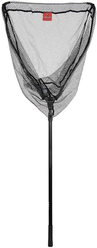 Landingnet met rubberen mesh 60 cm - inklapbaar en stevig | Rubberen net voor vissen