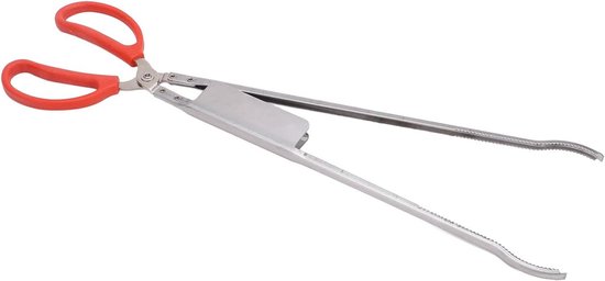 Lange vis tang met hittebestendige kunststof handgrepen voor buiten vissen - Buigende bek. van Merkloos