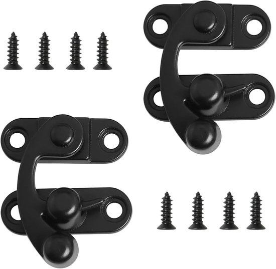 Latch Hook voor Handwerk - Zwart, Ideaal voor Haakprojecten en Creatieve DIY Klussen