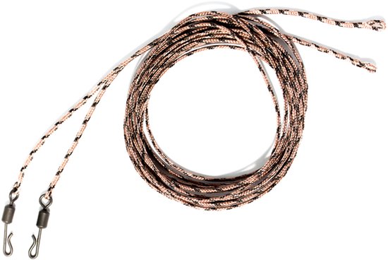 Leadcore met snelwisselwartel 45 lbs / 100 cm bruin Leadcore met snelwisselwartel 45 lbs / 100 cm bruin 1 st.