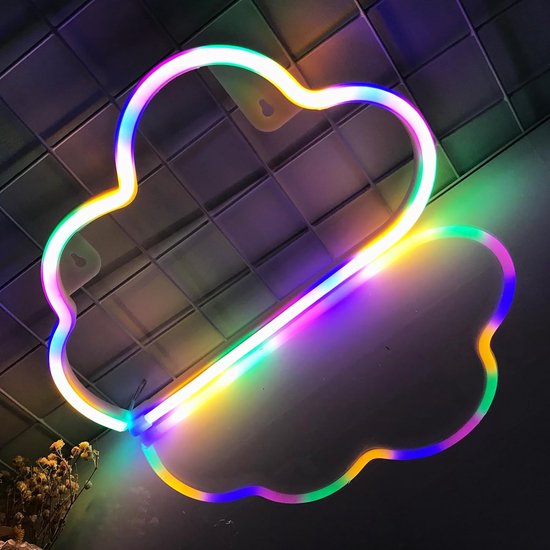 LED Neon Licht Logo voor partij, meisjes slaapkamer decoratie accessoires, muur neon licht kunst, gebruikt in slaapzalen, bars, Valentijnsdag, (kleurrijk)