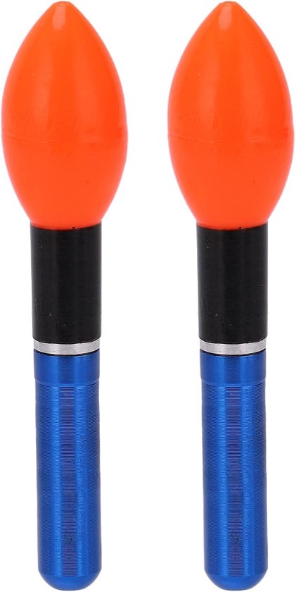 LED Visdobbers Sterk en Duurzaam Night Glow Bobbers voor Nachtvissen Sport Muovi 2 Stuks voor Vissersliefhebbers