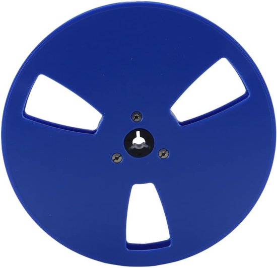 Leeg tape-reel 7 inch - Aluminium legering - 3 gaten - Geschikt voor open reel tape spelers - ShopVlot