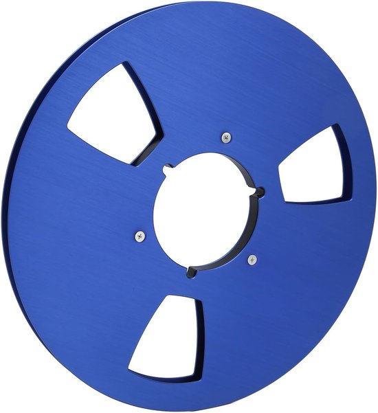 Lege 10.5 inch Tape Take-Up Reel voor Aluminium Open Machine - Universele Onderdelen voor Geluidsopnames, 3-Hole Ontwerp, Duurzaam en Lichtgewicht