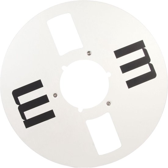 Lege 1/4 10 Inch Tape Reel van Aluminium Legering voor Reel-to-Reel Tape Speler, Universele Open Reel Onderdelen voor Geluidsopnames