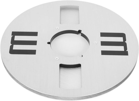 Lege 1/4 10,5 inch roller tape met 4 gaten, universele aluminiumlegering voor geluidopname, audio tape voor open spoel opnameapparatuur en muziekproductie