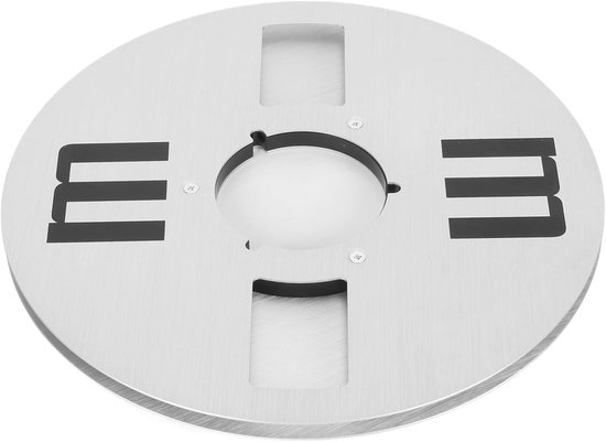 Lege 1/4 10.5 inch roller tape met 4 gaten, universele aluminiumlegering voor open spoelen, audio-opname tape voor opnameapparatuur en geluidsrecorders