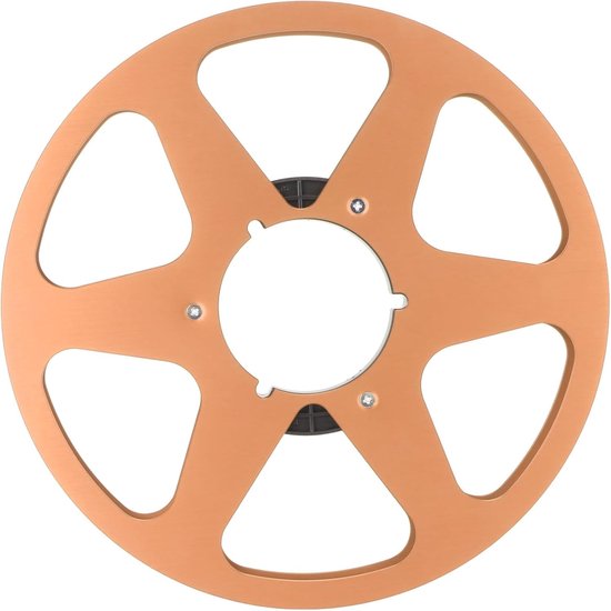 Lege 1/4 10,5 Inch Tape Reel met 6 Windweerstandsgaten van Aluminium Legering voor Geluidsopname en Reproductie