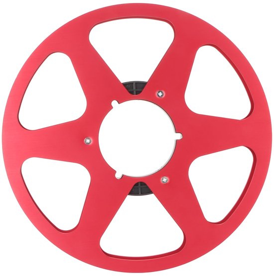 Lege 1/4 10.5 Inch Tape Reel van Aluminium Legering, 6 Gaten Opname Spoel voor Tape Recorders, Vervangingsonderdeel voor Geluidsopname en Audioproductie
