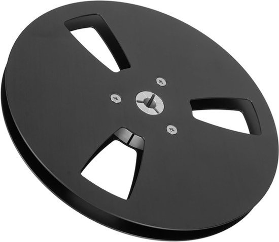 Lege 1/4 7-inch opname-spoel voor open-reel geluidsband, kleine spoel met 3 gaten voor opname en geluidskwaliteit
