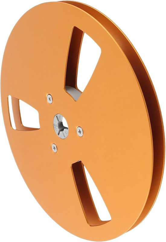 Lege 1/4 7 Inch Tape Reel voor Reel-to-Reel Spelers, Aluminium Legering, Universele Vervangingsonderdeel voor Geluidsopnames en Tape Spelen